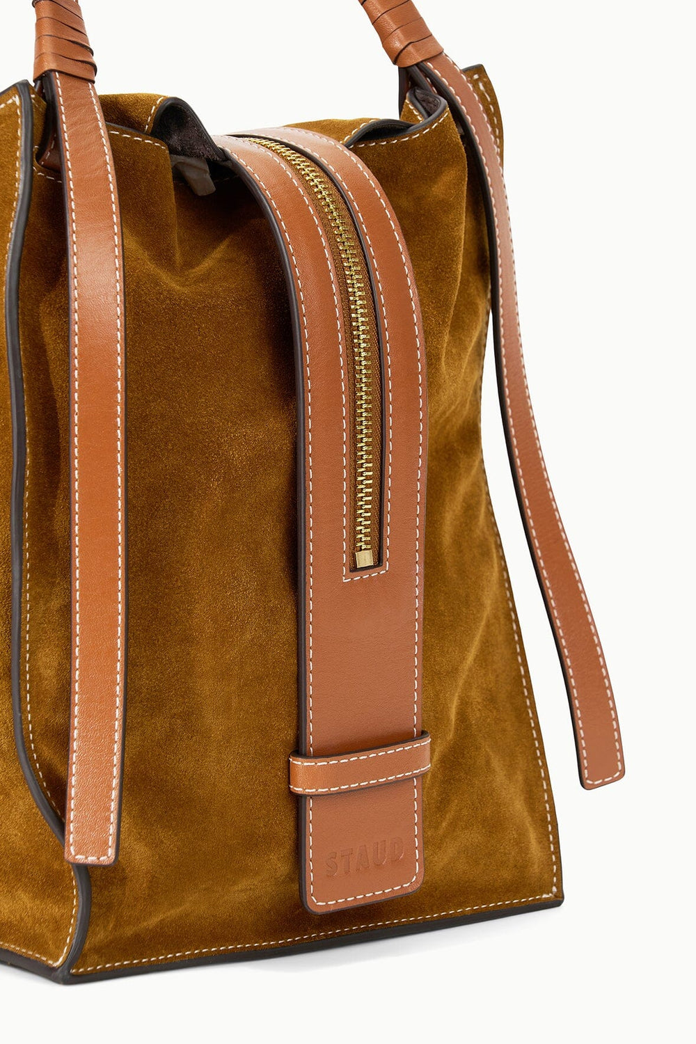 HAROLD HOBO BAG TAN SUEDE