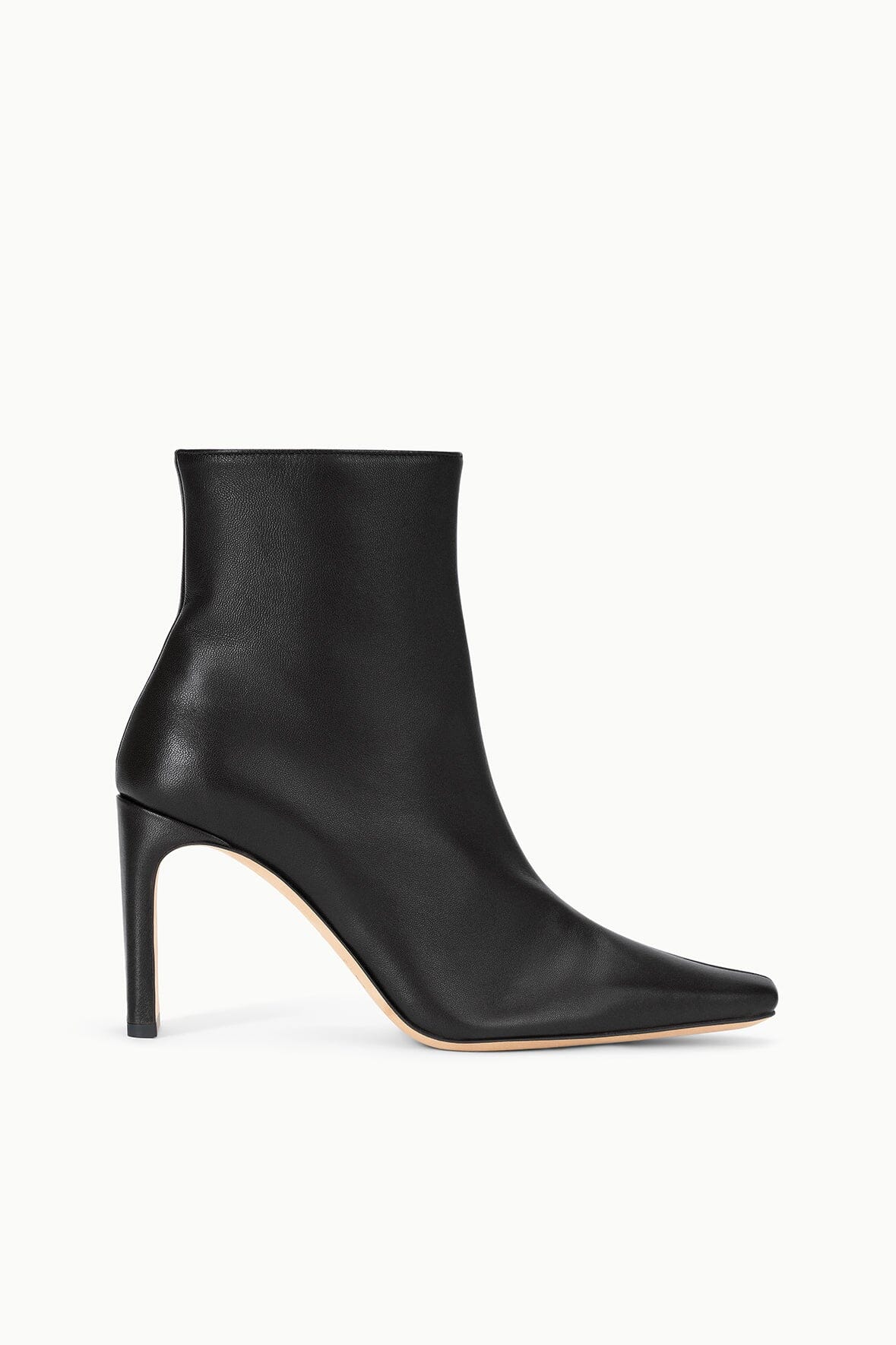 WALLY ANKLE HIGH HEEL BOOT BLACK