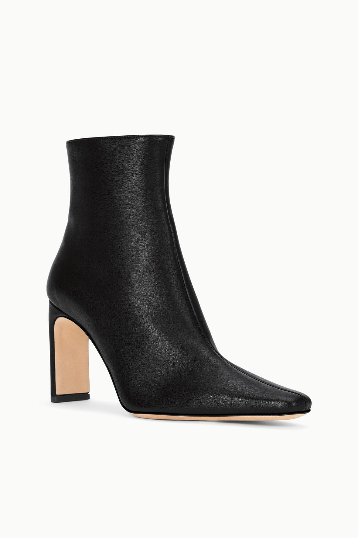 WALLY ANKLE HIGH HEEL BOOT BLACK
