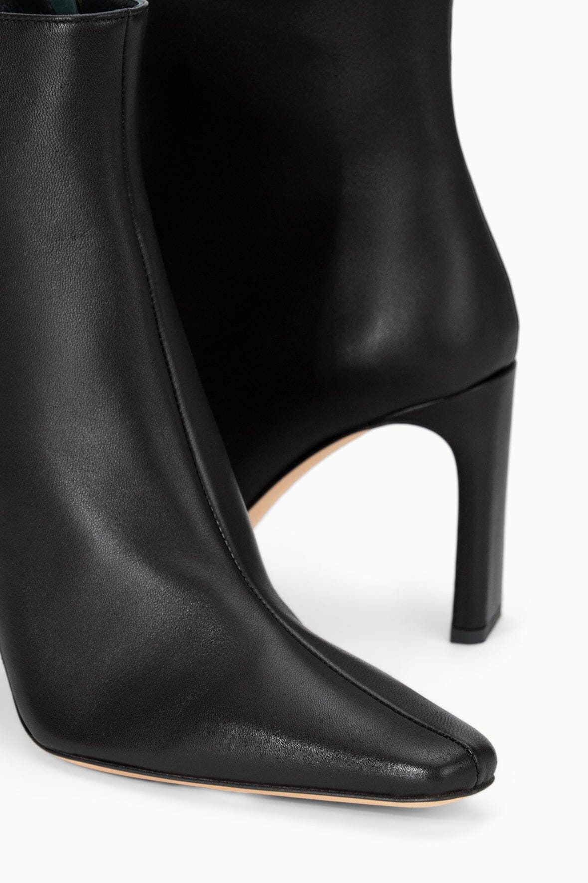 WALLY ANKLE HIGH HEEL BOOT BLACK