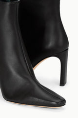 WALLY ANKLE HIGH HEEL BOOT BLACK