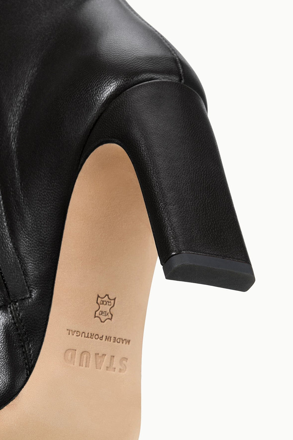WALLY ANKLE HIGH HEEL BOOT BLACK