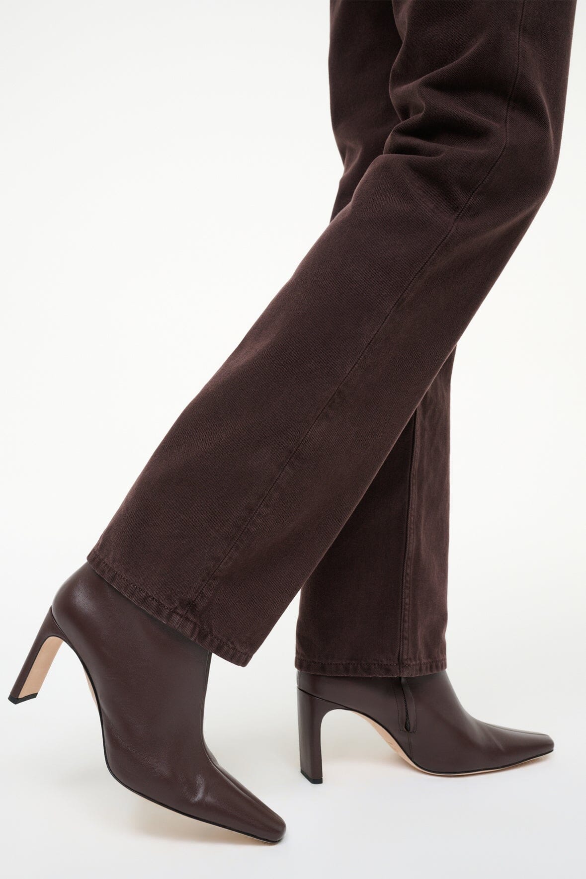WALLY ANKLE HIGH HEEL BOOT ESPRESSO