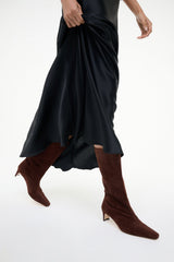 MIDCALF WALLY BOOT MAHOGANY