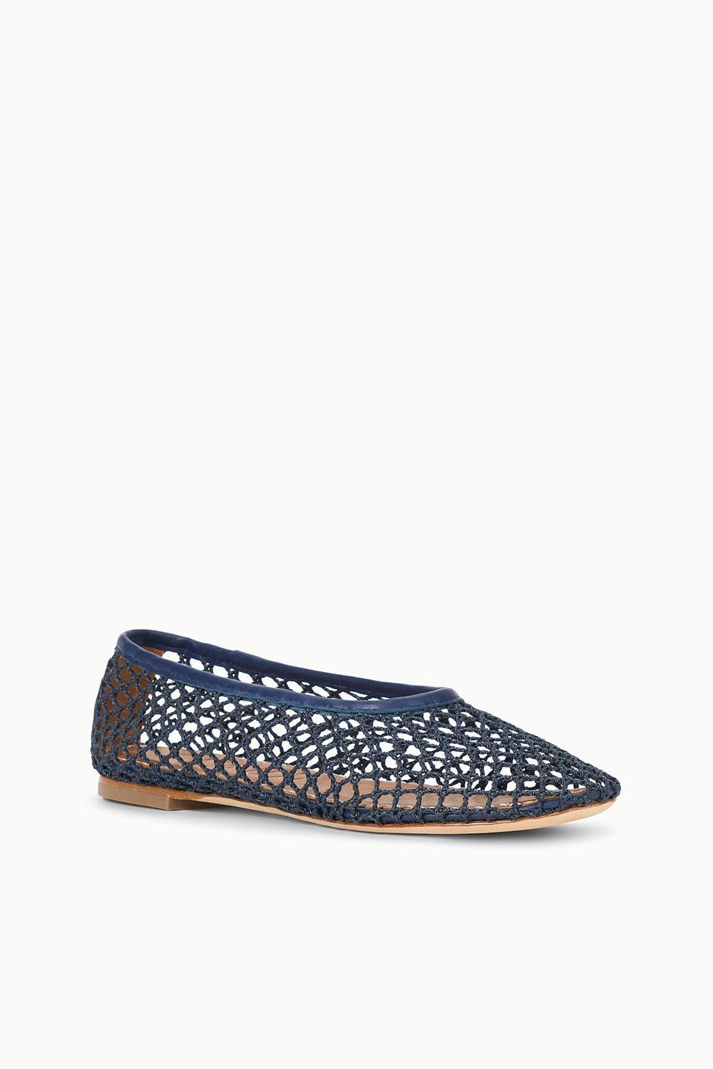 ALBA BALLET FLAT NAVY NETTING