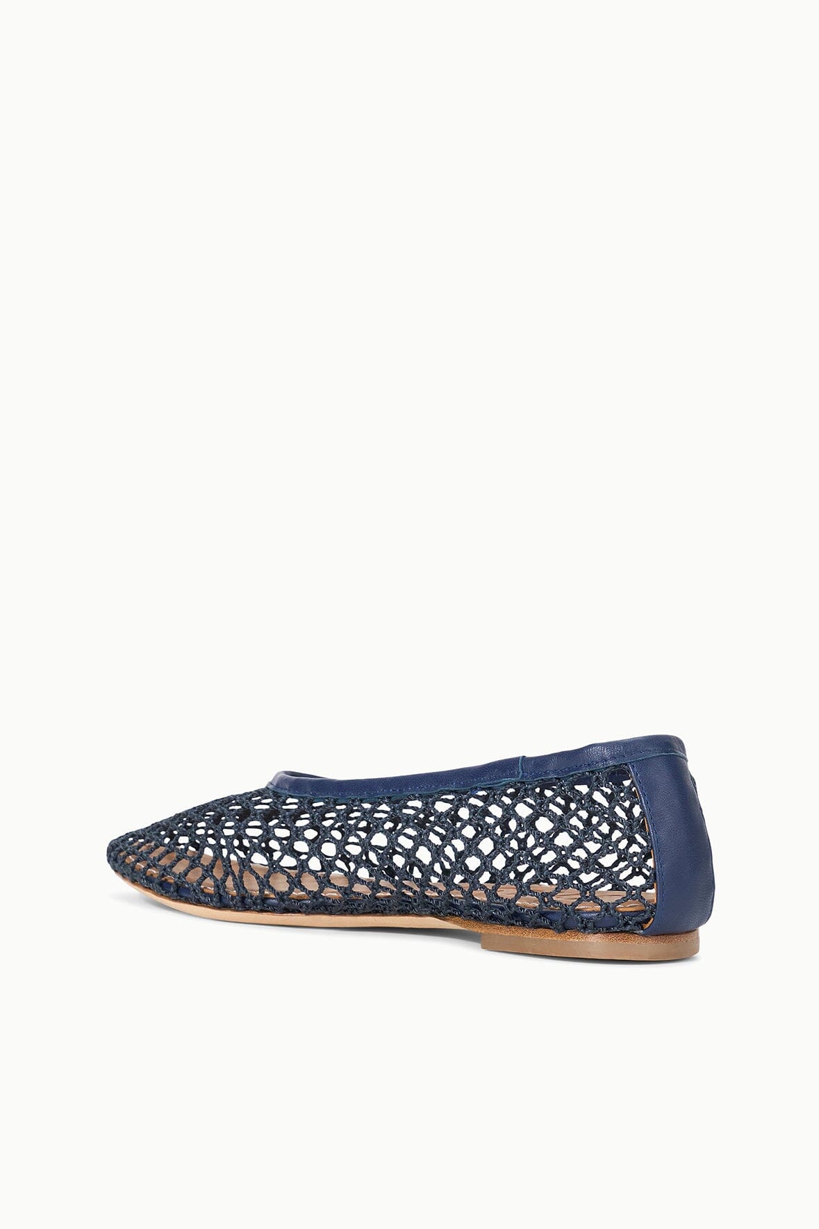 ALBA BALLET FLAT NAVY NETTING