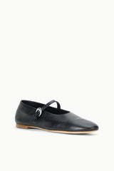 ALBA MARY JANE BALLET FLAT BLACK