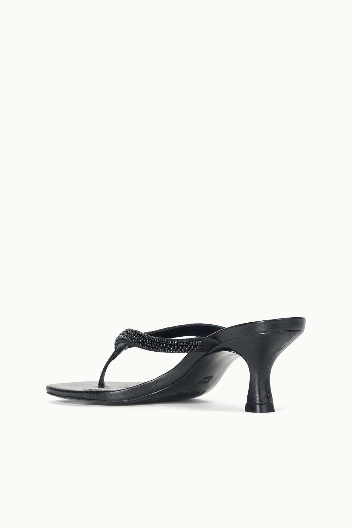 FREJA KITTEN HEEL BLACK BEADED