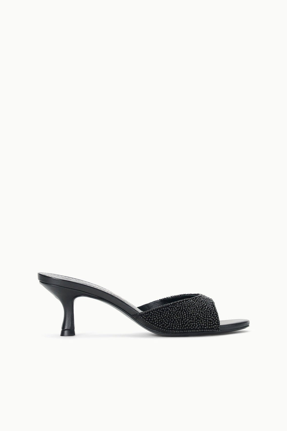 BRIGITTE MULE BLACK BEADED