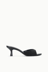 BRIGITTE MULE BLACK BEADED