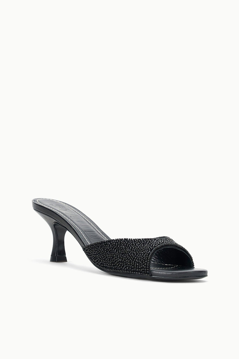 BRIGITTE MULE BLACK BEADED