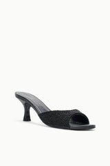 BRIGITTE MULE BLACK BEADED