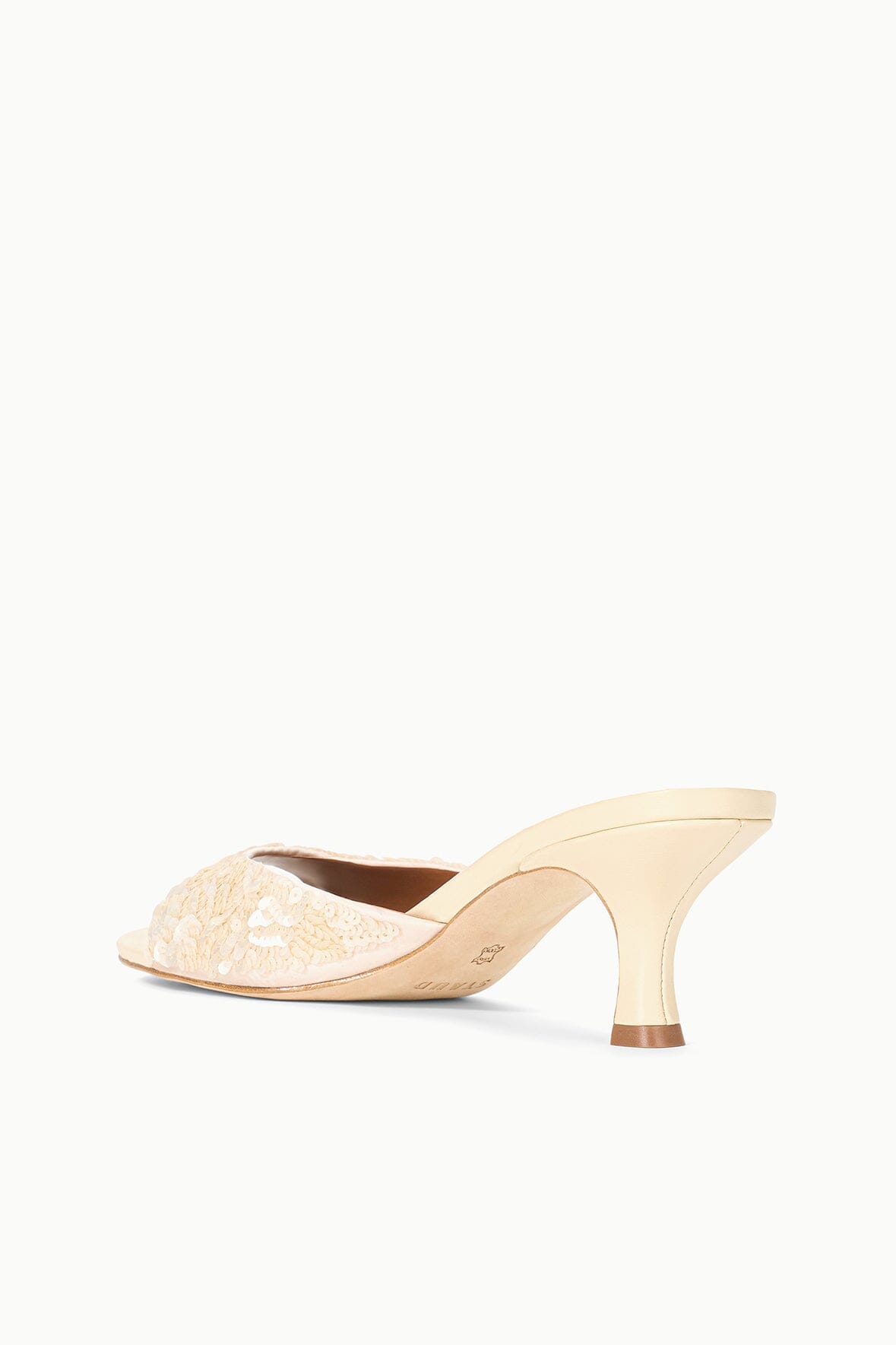 BRIGITTE MULE CREAM SEQUINS