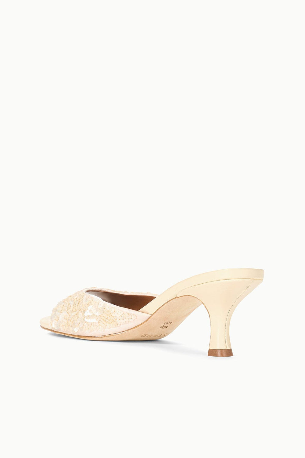 BRIGITTE MULE CREAM SEQUINS