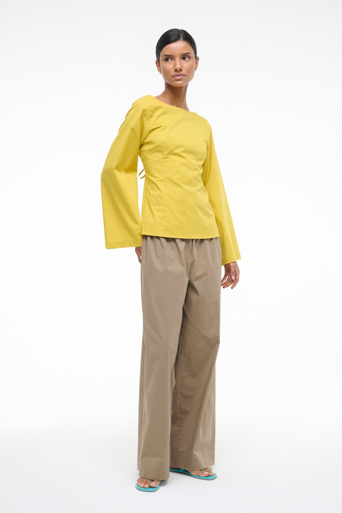 MINA TOP CHARTREUSE