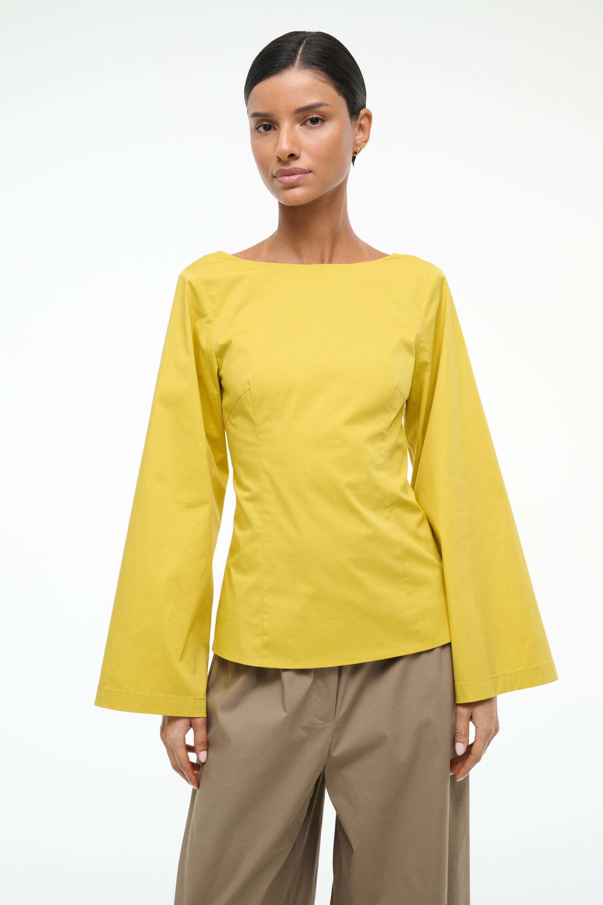 MINA TOP CHARTREUSE