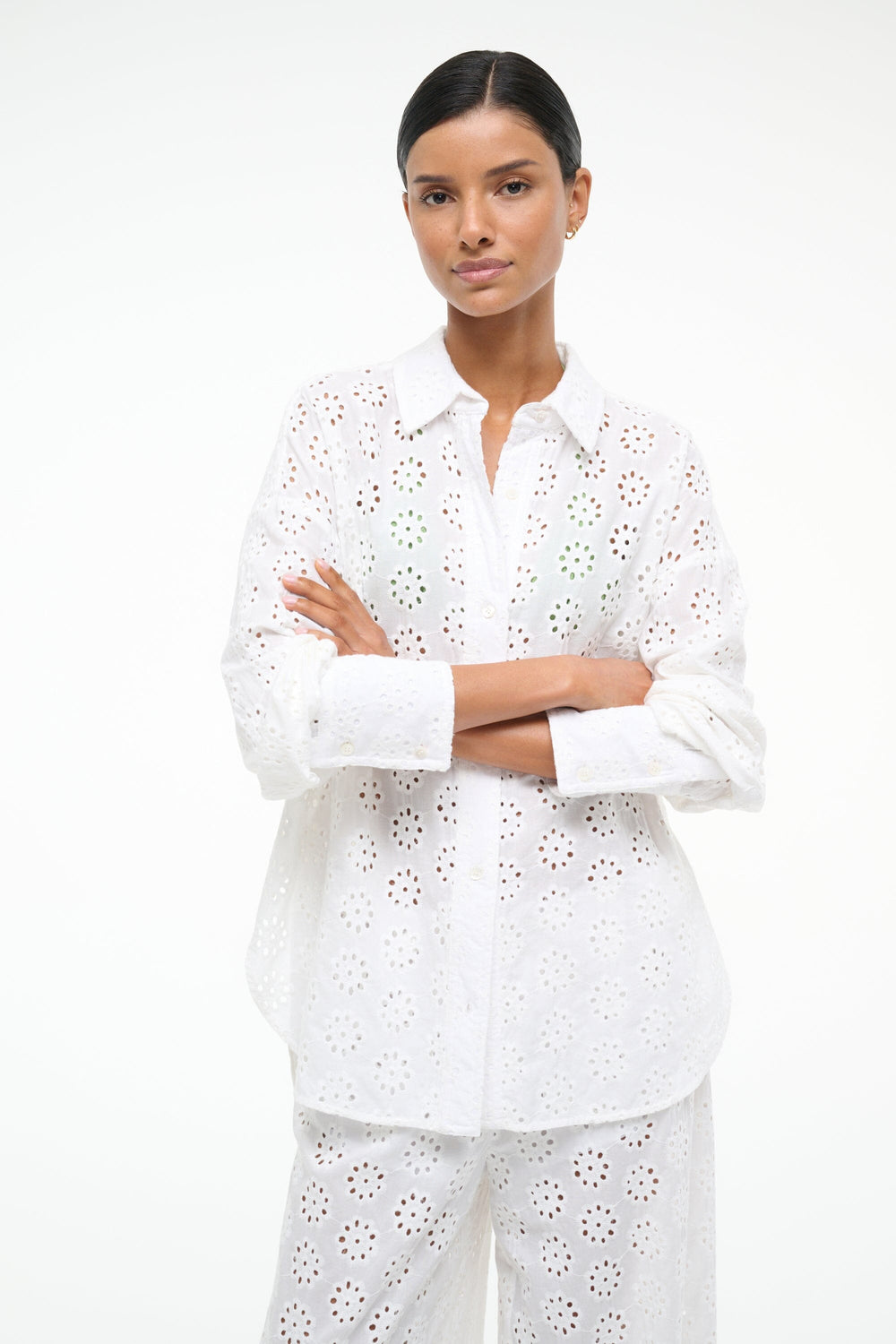 COLTON TOP WHITE EYELET