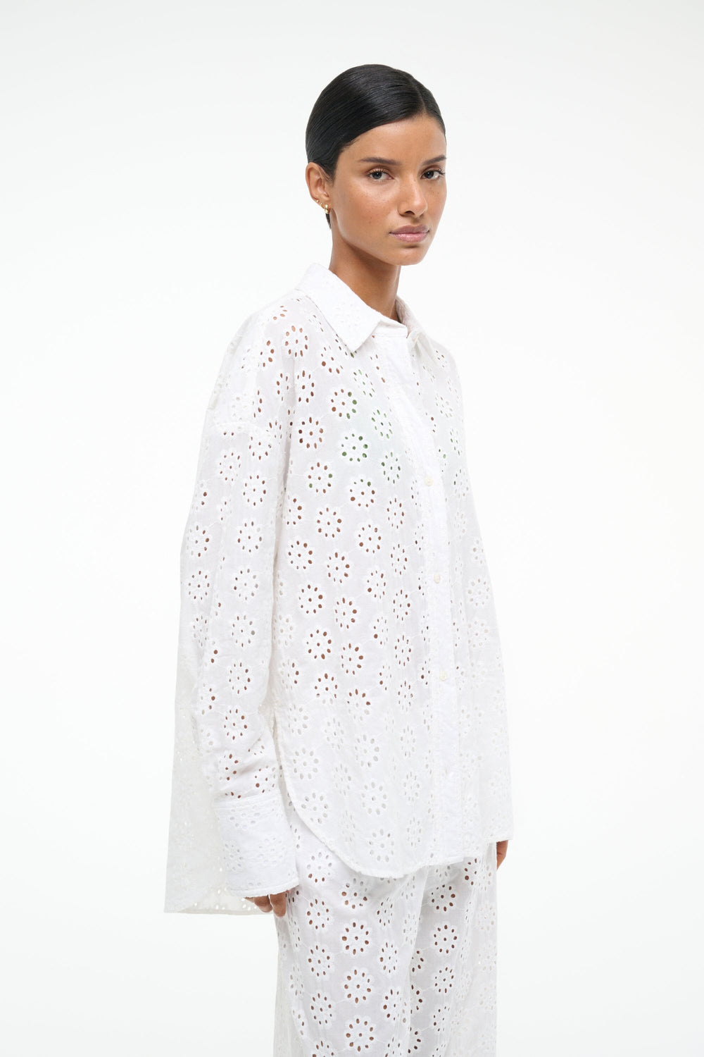 COLTON TOP WHITE EYELET