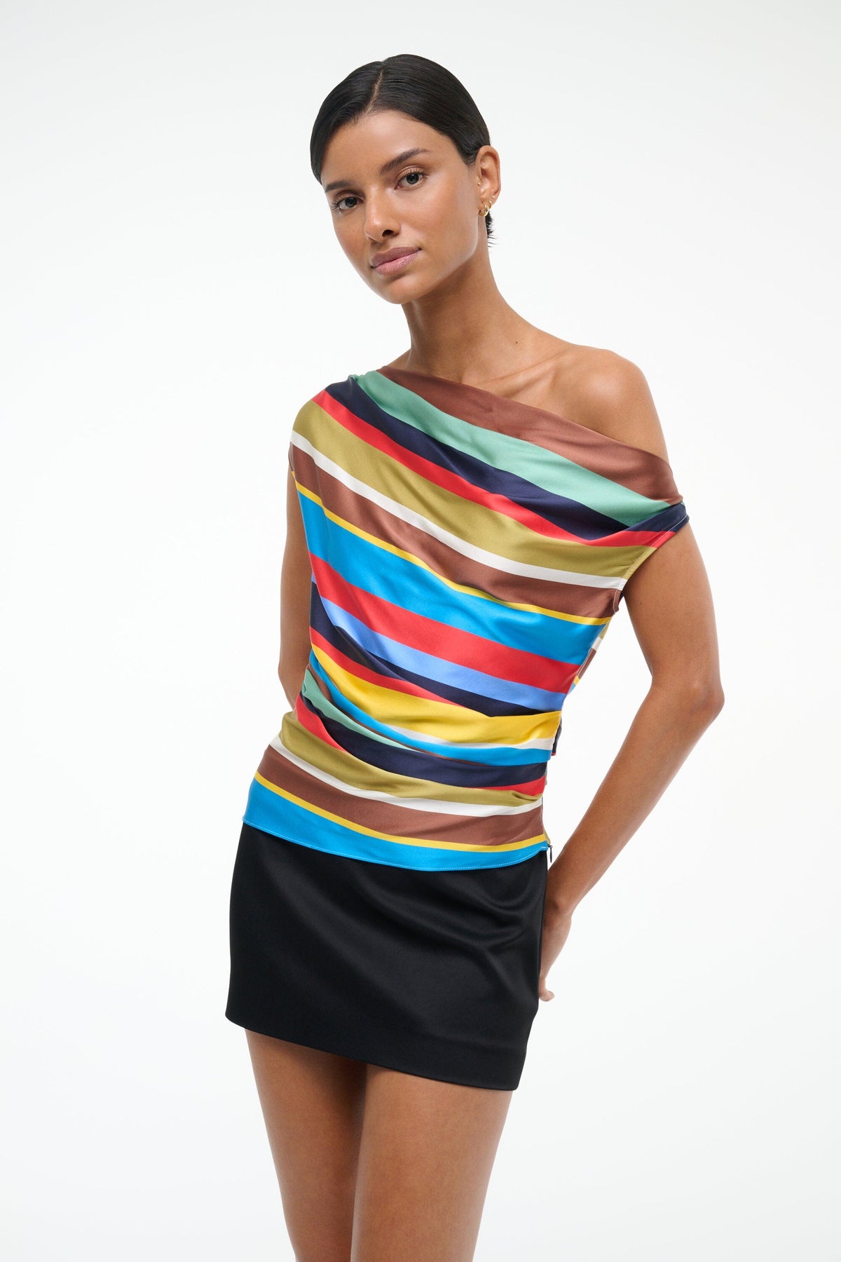 PHARE SILK TOP MARKET STRIPE