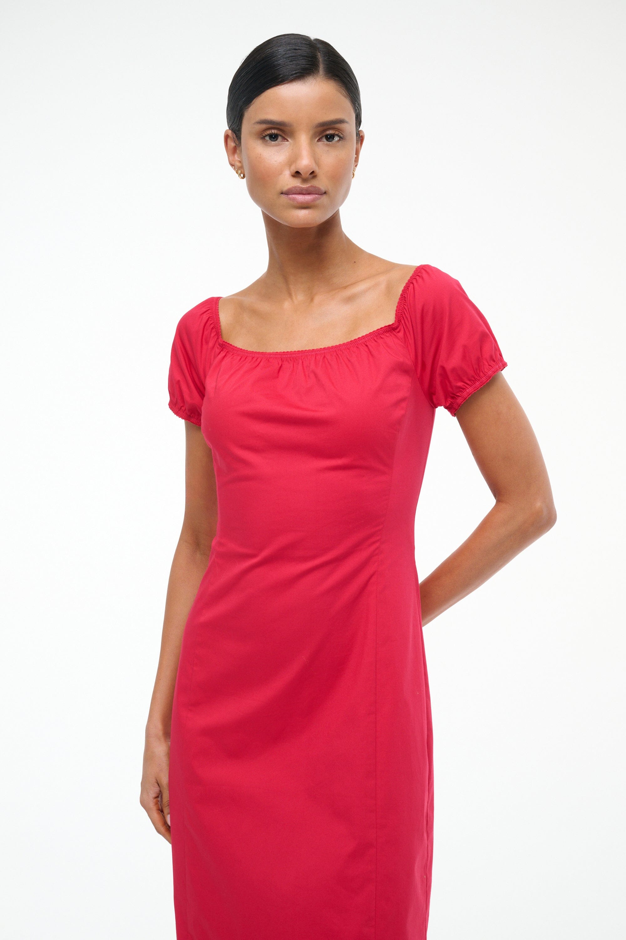 HELENE DRESS CHERRY