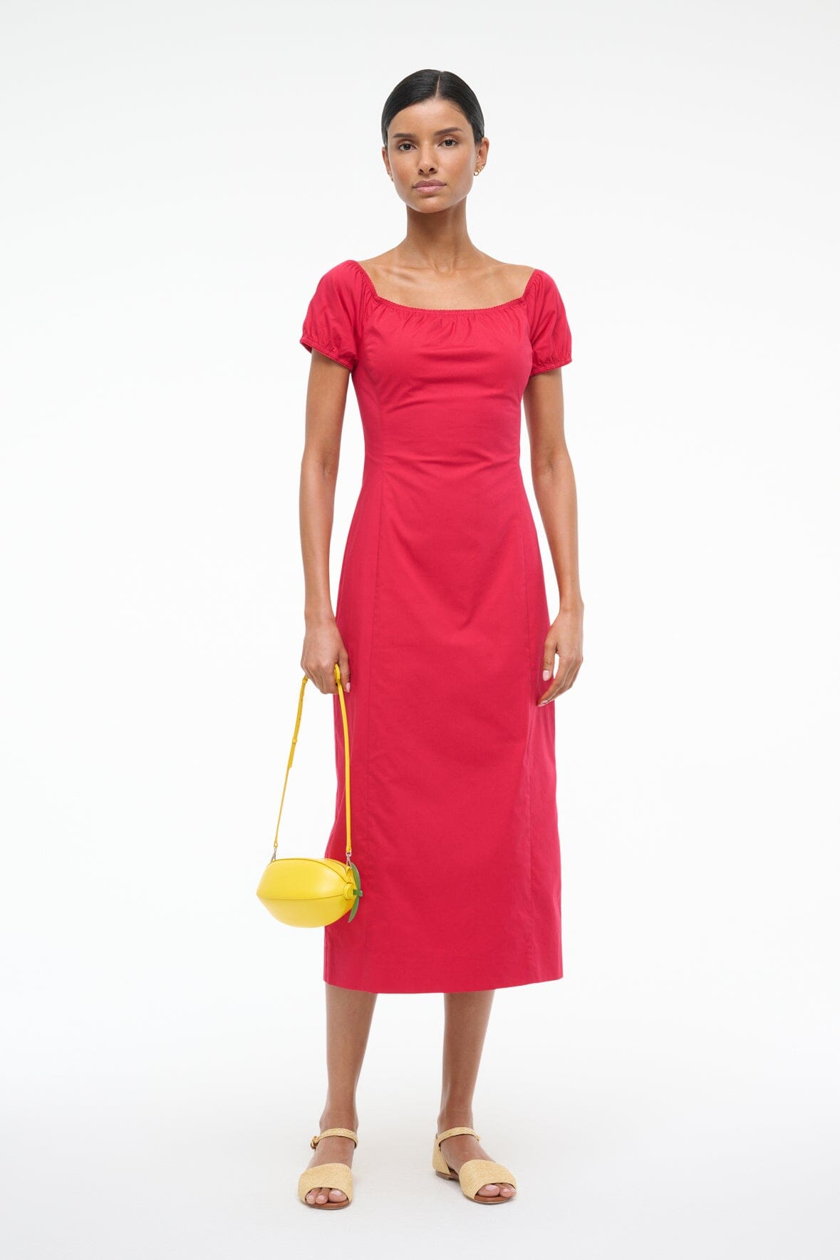 HELENE DRESS CHERRY