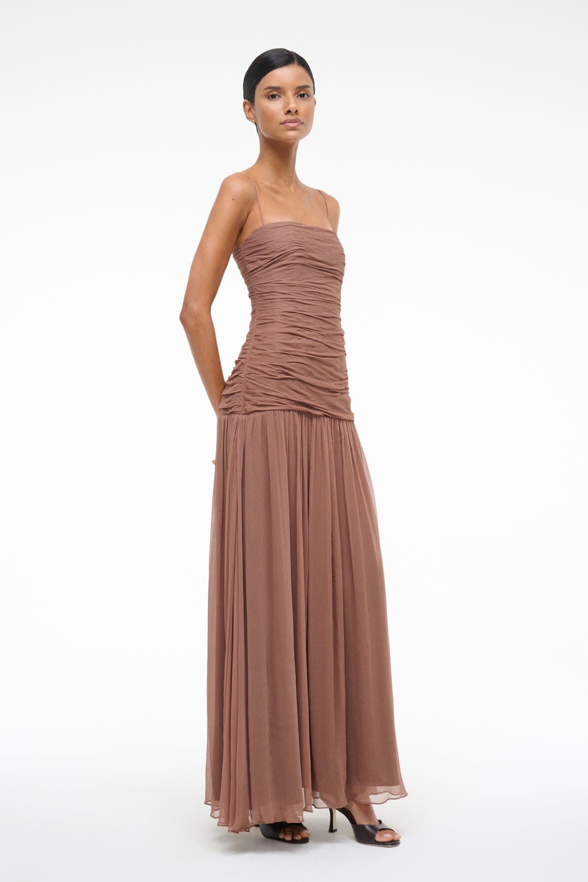 DALTON DRESS MOCHA