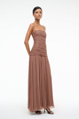 DALTON DRESS MOCHA