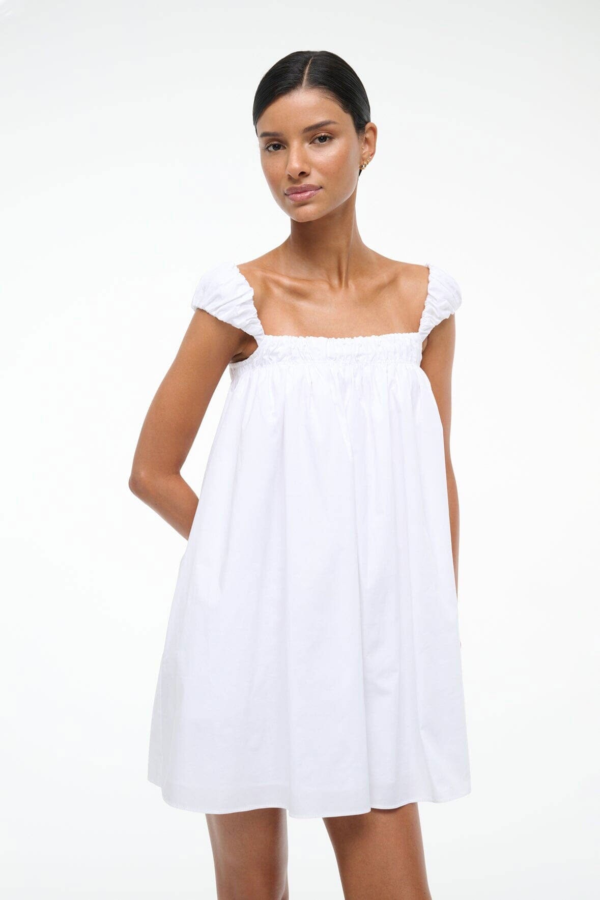 BEAU DRESS WHITE