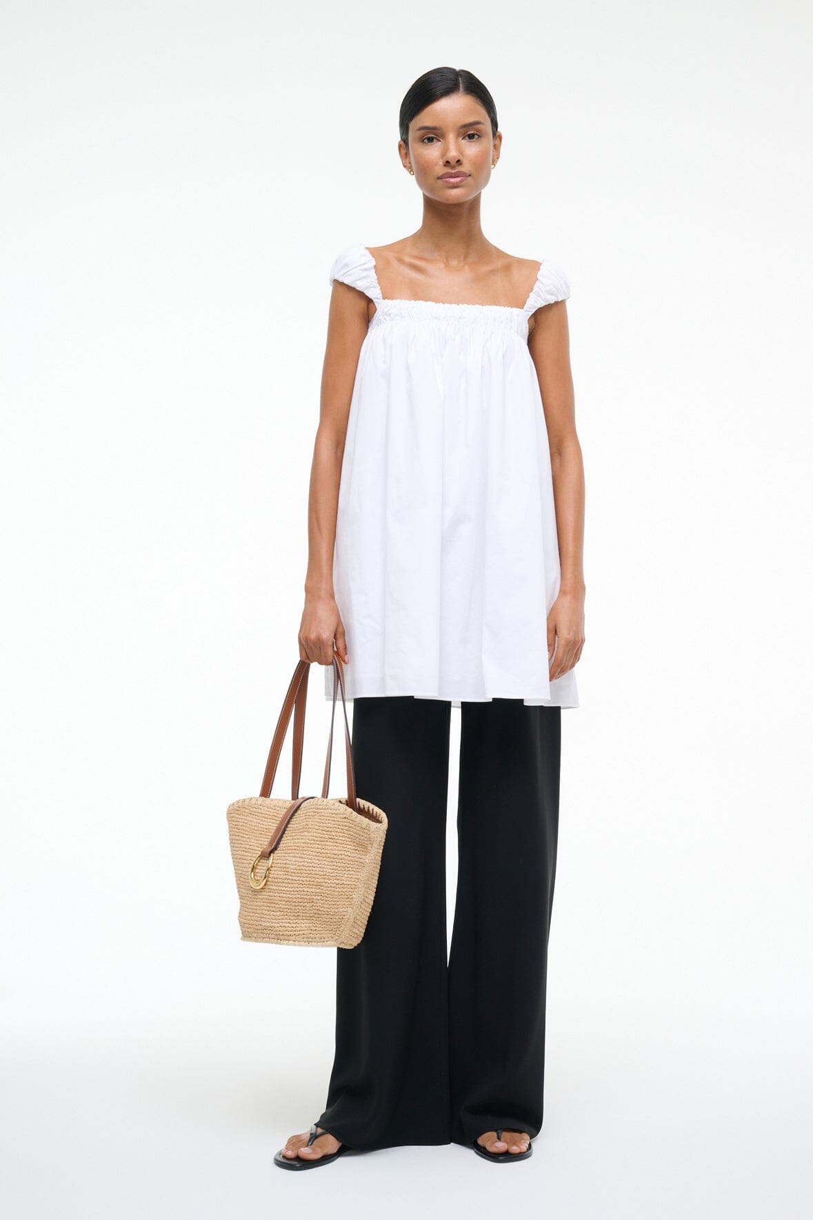 BEAU DRESS WHITE