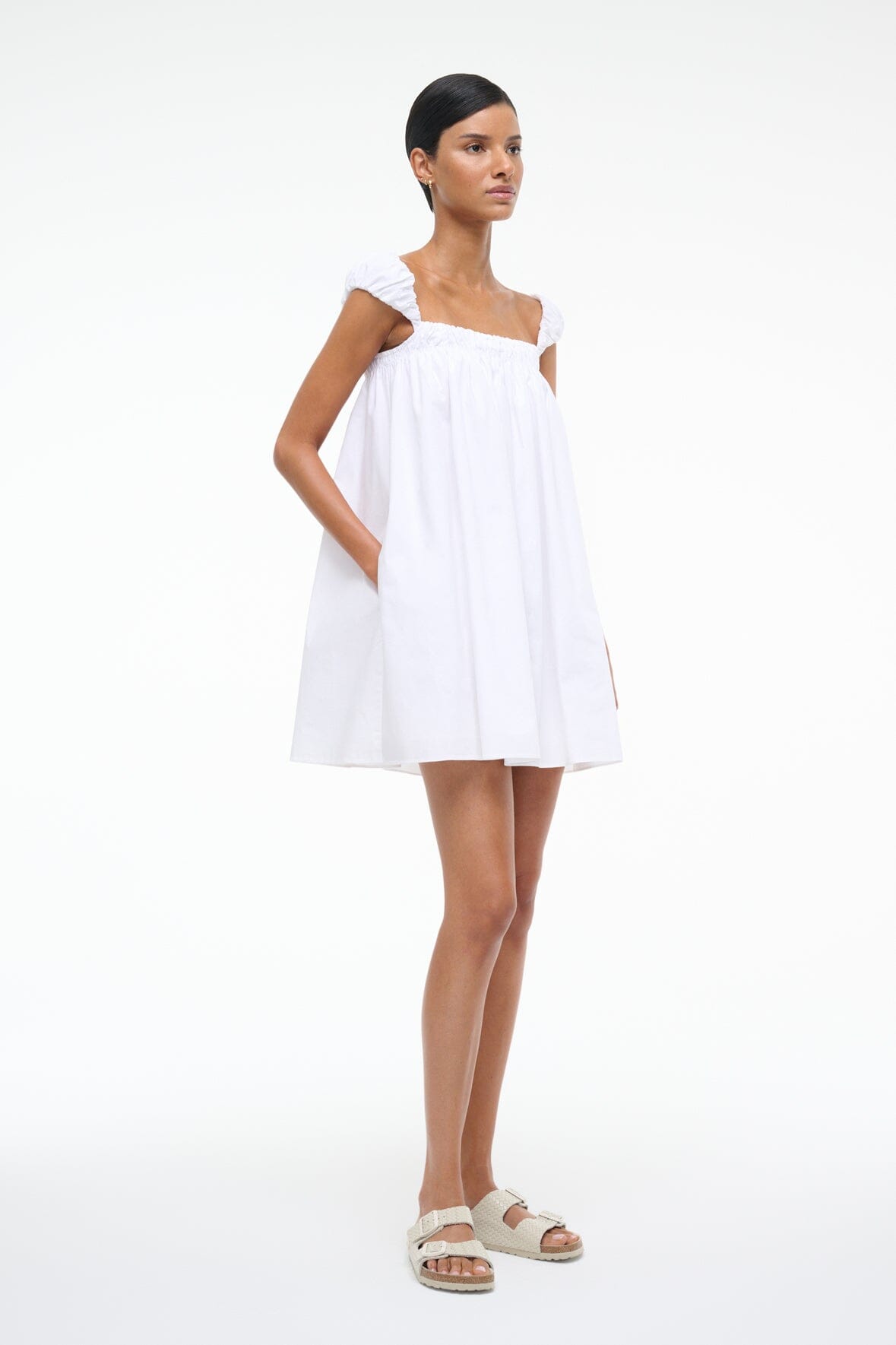 BEAU DRESS WHITE