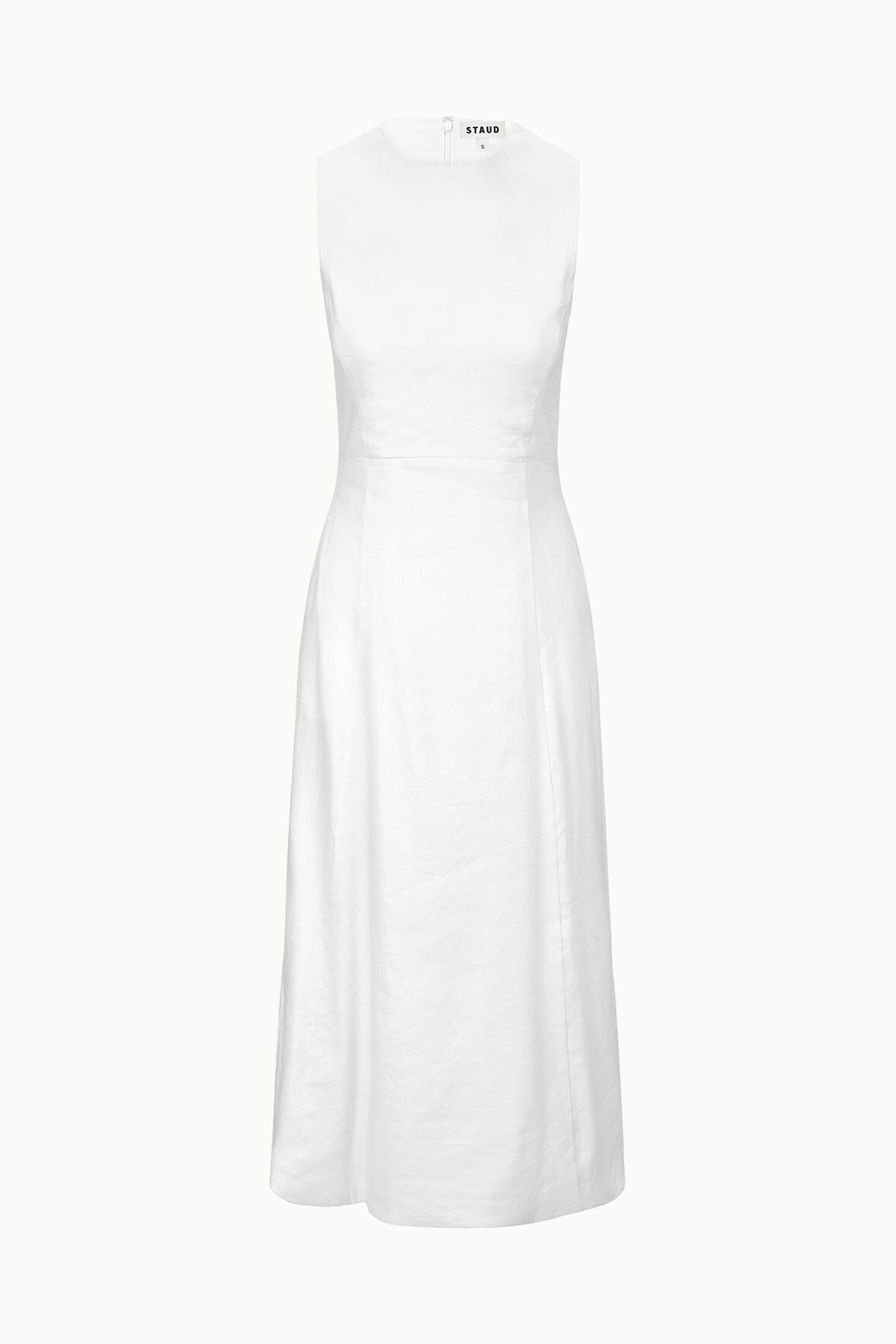 MARTINE LINEN DRESS WHITE
