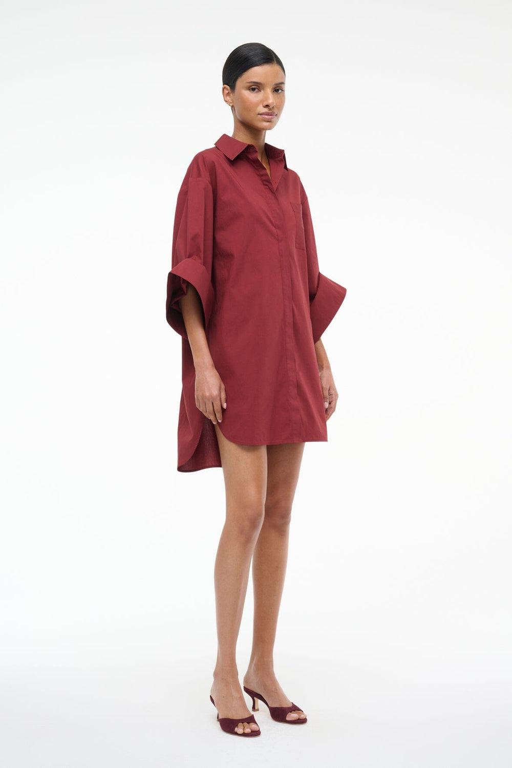 NICO DRESS SANGRIA