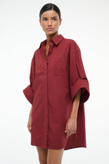 NICO DRESS SANGRIA