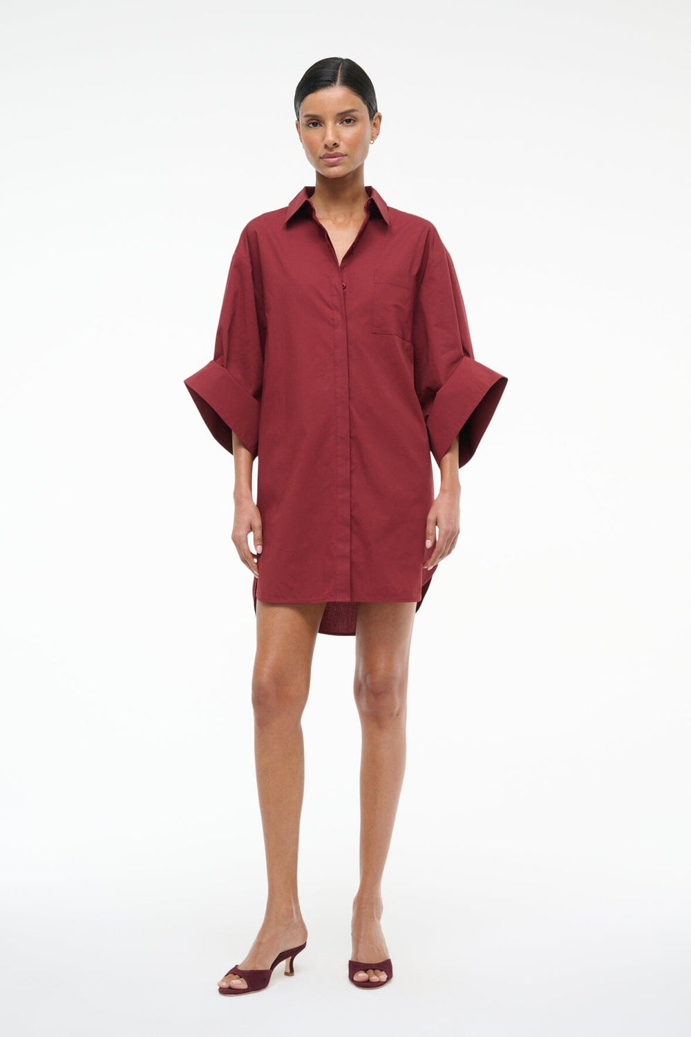 NICO DRESS SANGRIA
