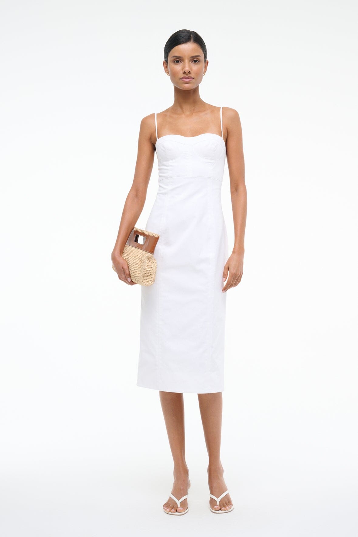 WHITNEY DRESS WHITE