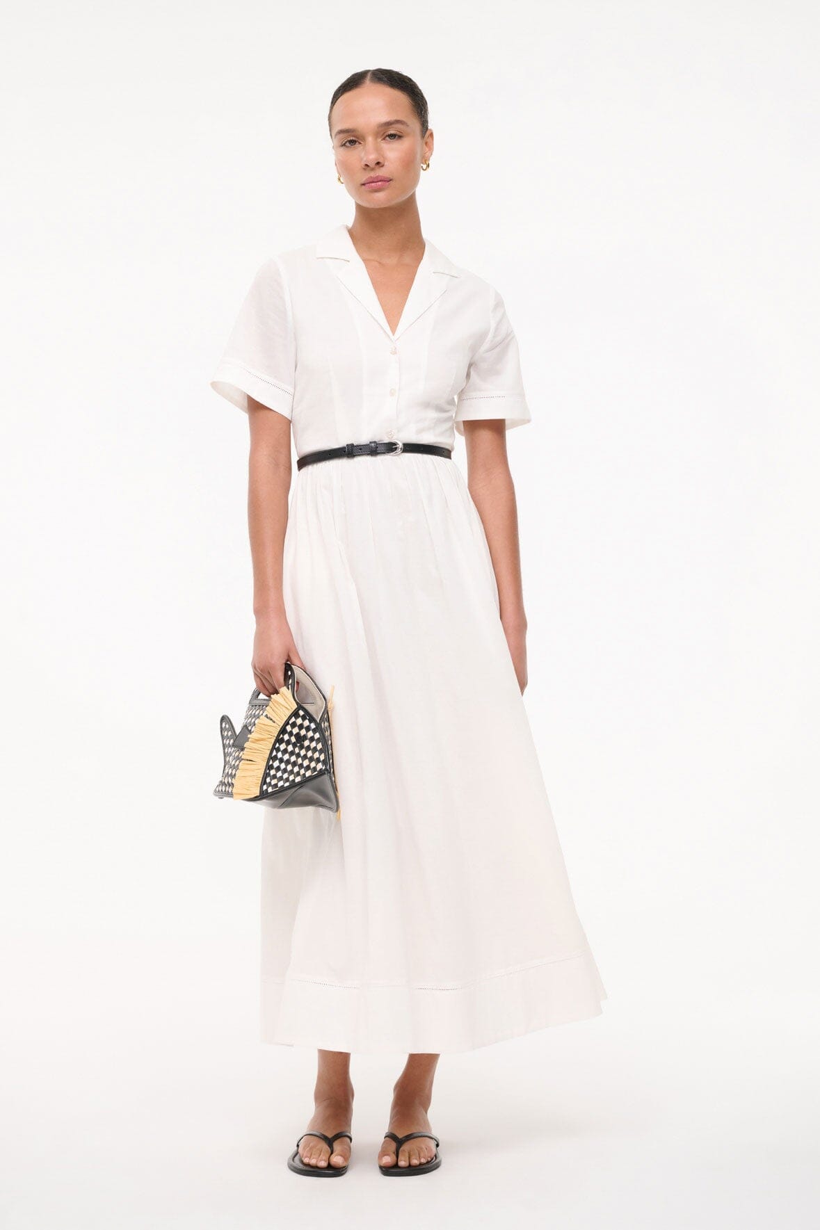 MERYL DRESS WHITE