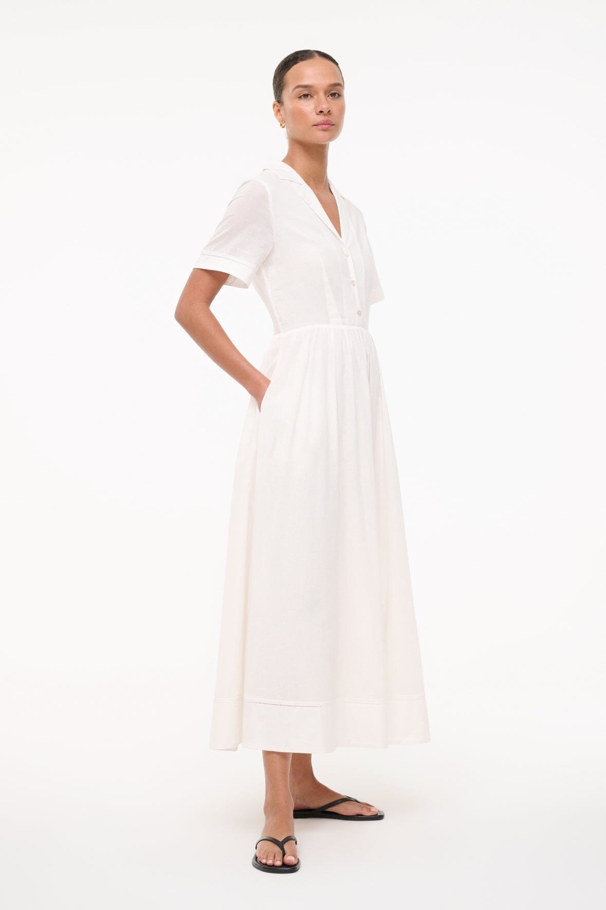 MERYL DRESS WHITE