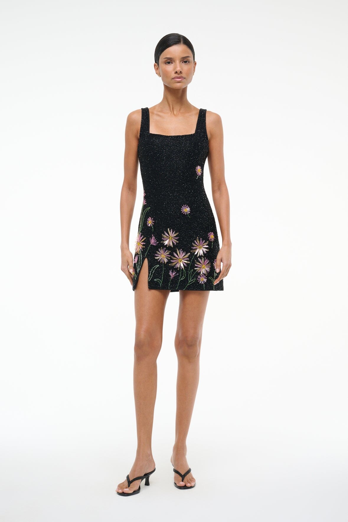 LE SABLE DRESS DAHLIA DAYDREAM BLACK