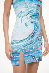 LE SABLE DRESS TIDAL WAVE
