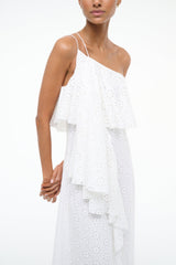 ISA DRESS WHITE EYELET