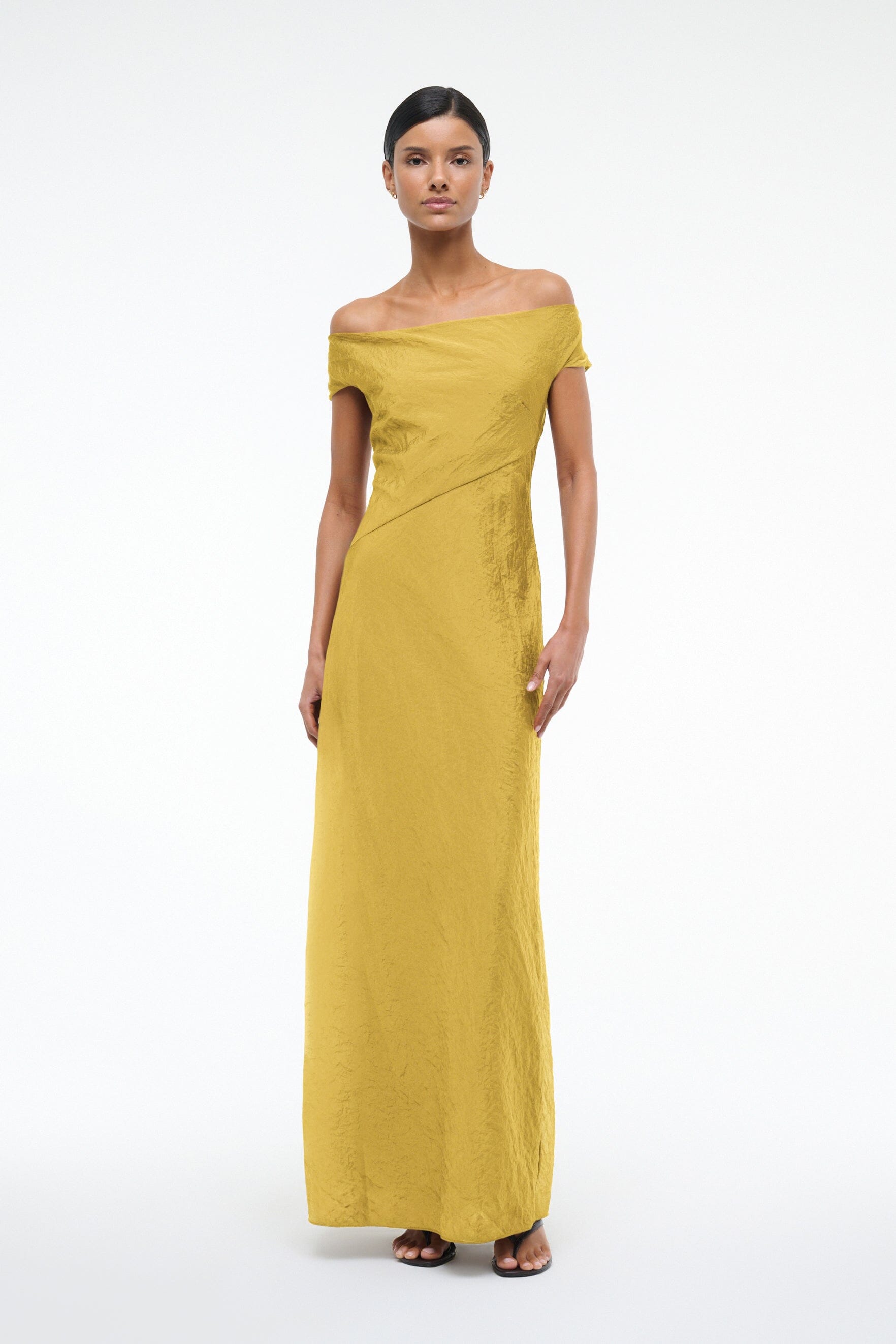 CHEYENNE DRESS CHARTREUSE
