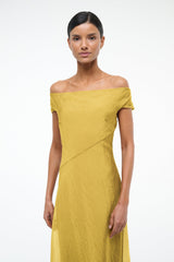 CHEYENNE DRESS CHARTREUSE