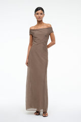 CHEYENNE DRESS TAUPE