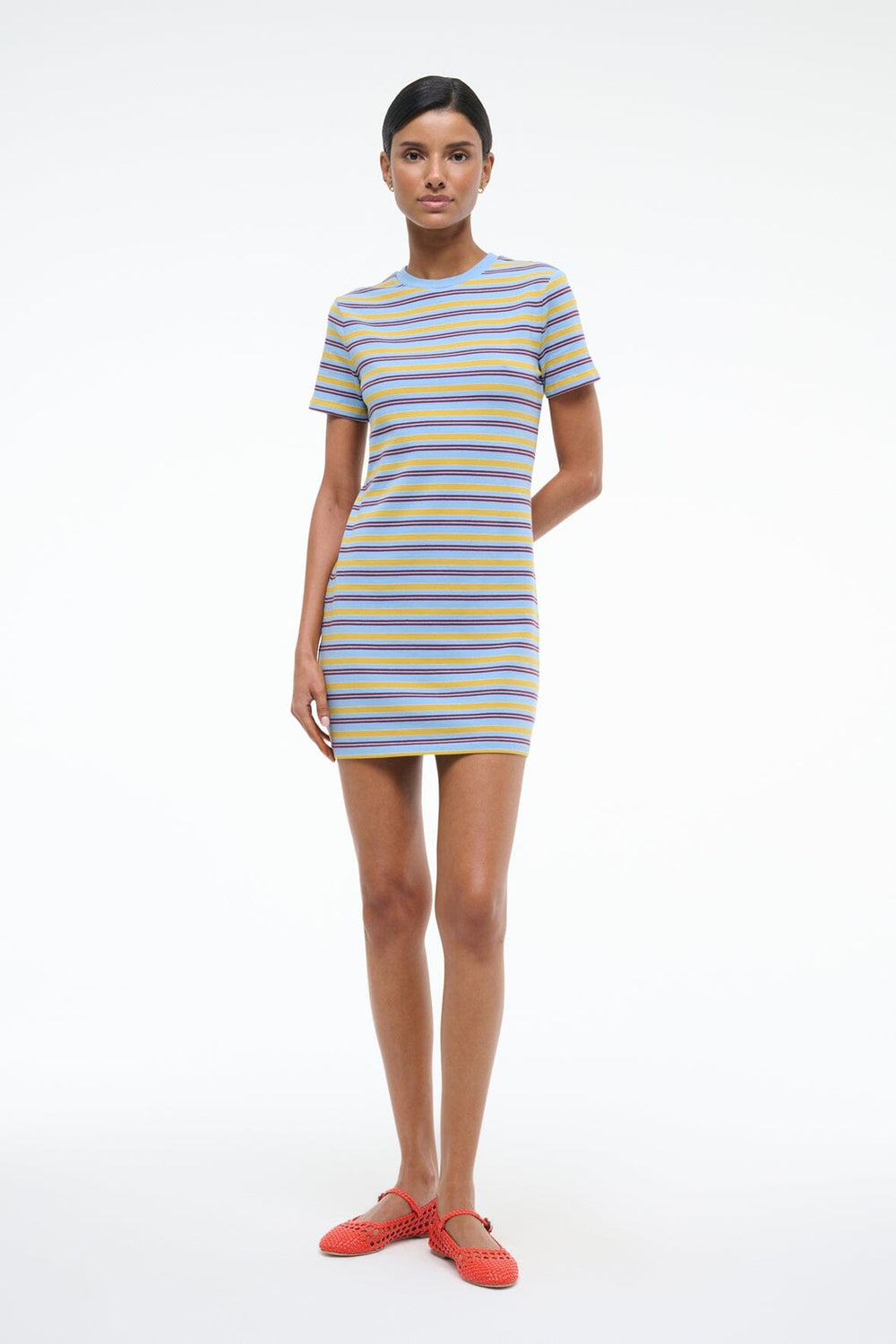 WADE DRESS LINUS STRIPE