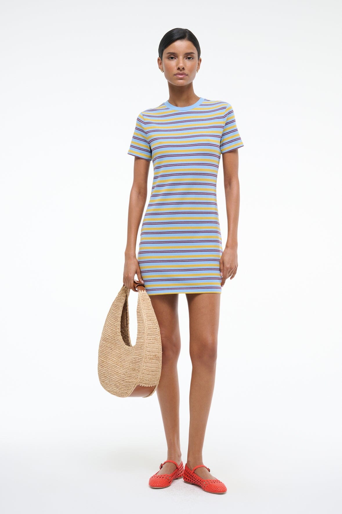 WADE DRESS LINUS STRIPE