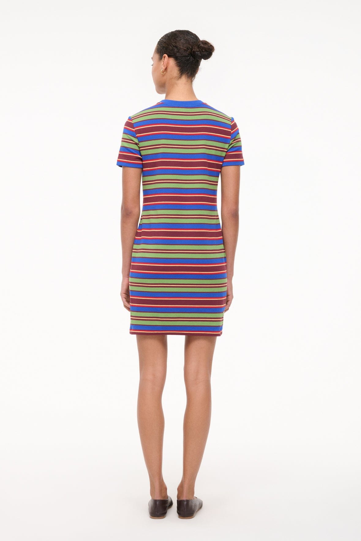 WADE DRESS SPECTRUM STRIPE