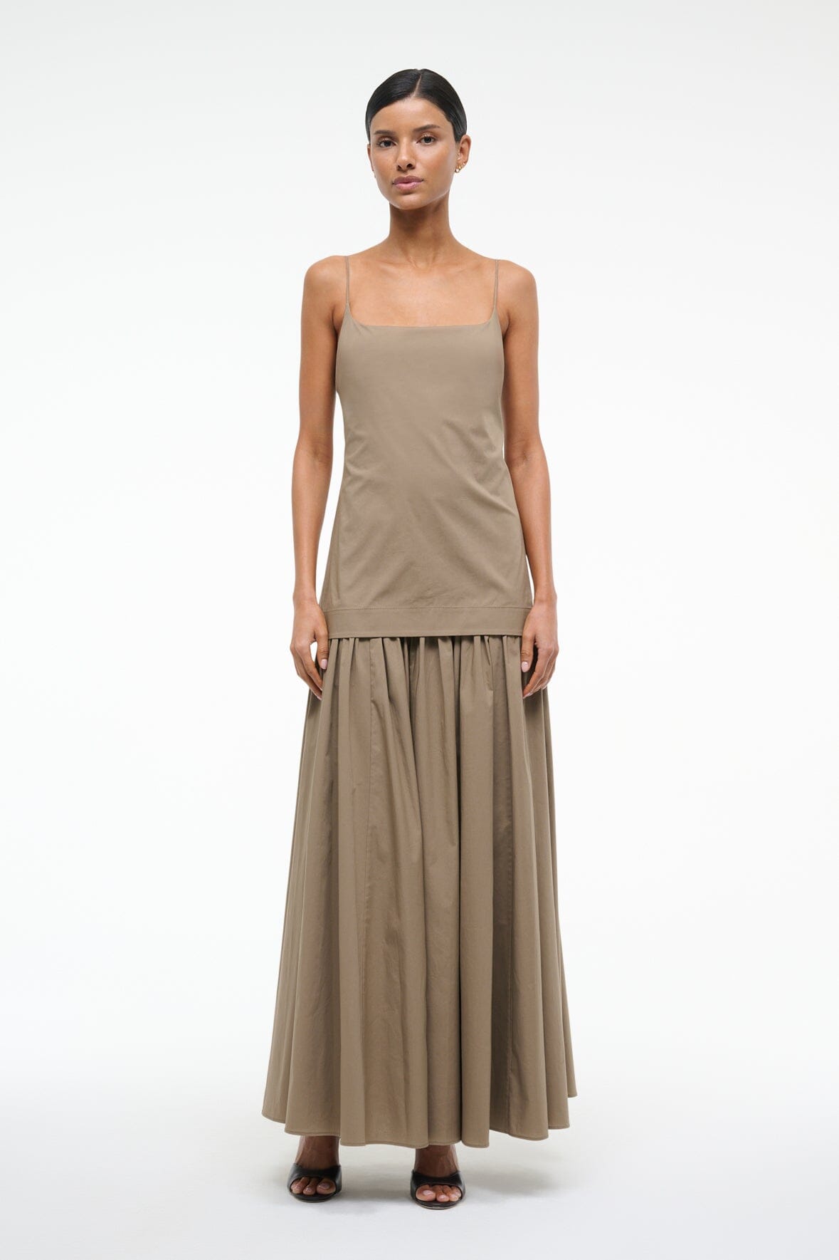 ARI DRESS TAUPE