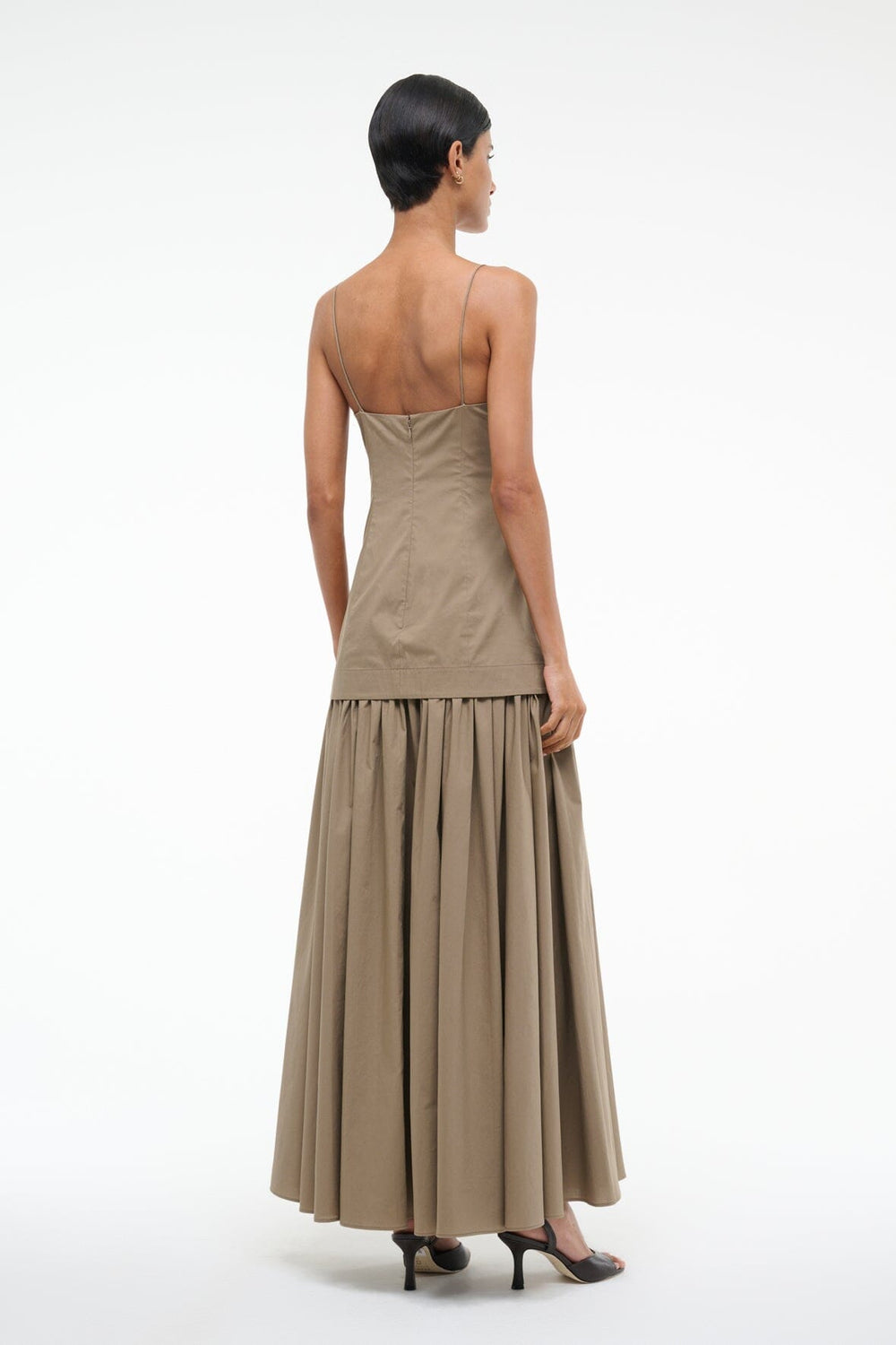 ARI DRESS TAUPE