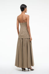 ARI DRESS TAUPE