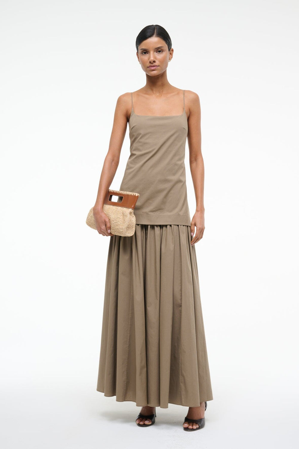 ARI DRESS TAUPE
